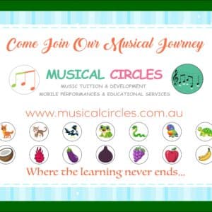 14 Music Character Magnets for 'The Musical Alphabet Tree' Book